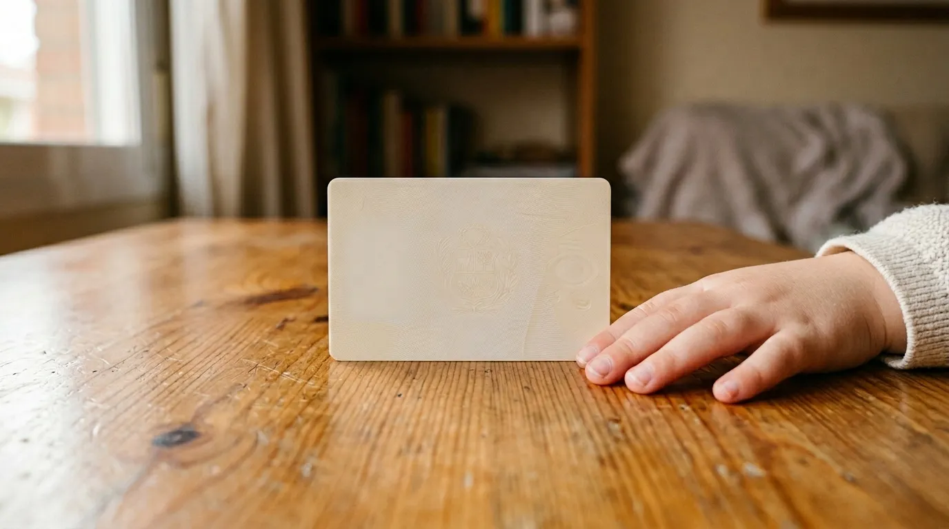 Carte d'identité pour enfant mineur